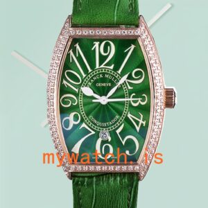 Franck Muller Casablanca Ladies 40mm 5850 Stainless Steel Rose Gold-tone