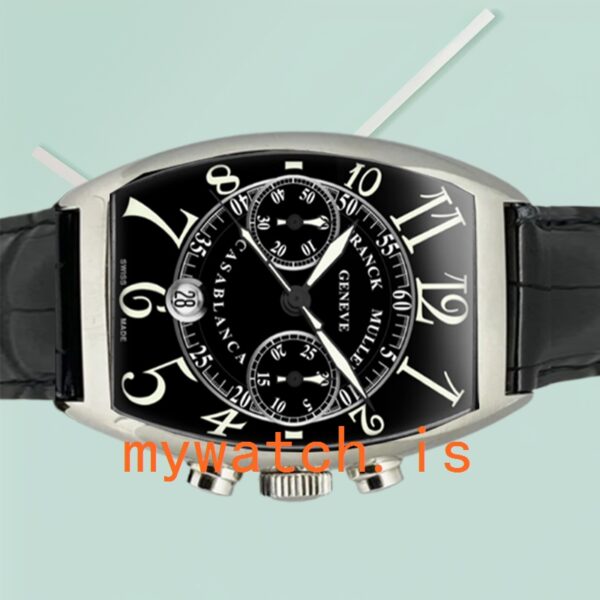 Franck Muller Casablanca 8885 C CC DT Men’s 40mm Silver-tone - Image 3