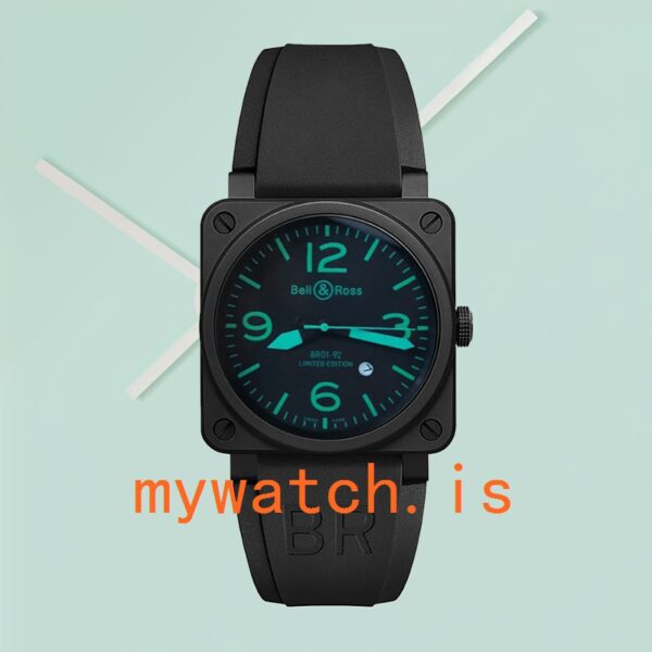 Bell&Ross Instruments BR01-92 42mm Automatic Black Dial Men’s - Image 2