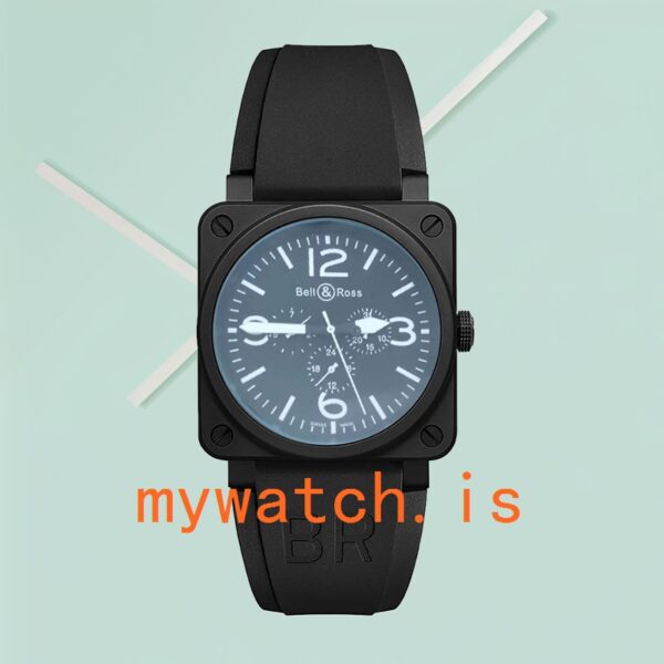 Bell&Ross Instruments Black Dial 46mm Automatic Men’s BR01-94 - Image 2