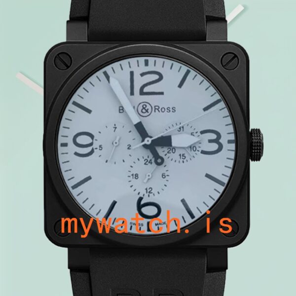Bell&Ross Instruments 46mm Men’s Automatic Black Dial BR01-94