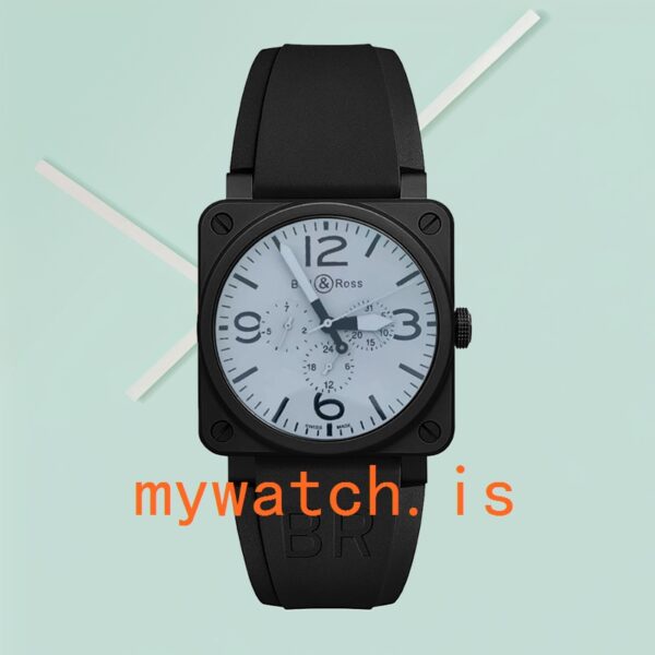 Bell&Ross Instruments 46mm Men’s Automatic Black Dial BR01-94 - Image 2