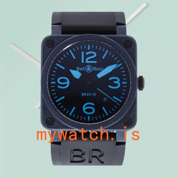 Bell&Ross Instruments Blue Dial 42mm Men’s BR03-92 Automatic - Image 2