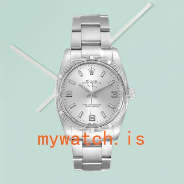 Rolex Air-king 114210SSO Men’s 36mm Silver-tone Silver Dial - Image 3