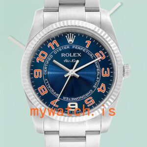 Rolex Air-king 36mm Men’s 114234BLAO Stainless Steel