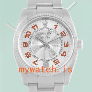 Rolex Air-king Men’s 114234SAO 36mm Silver Dial