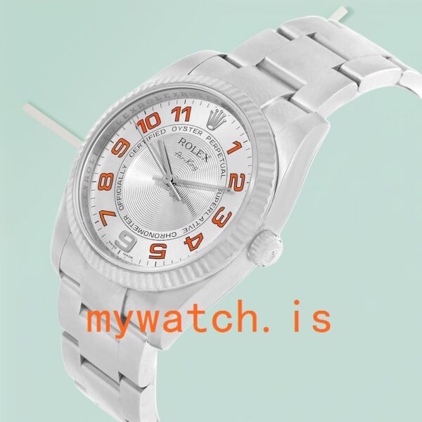 Rolex Air-king Men’s 114234SAO 36mm Silver Dial - Image 3