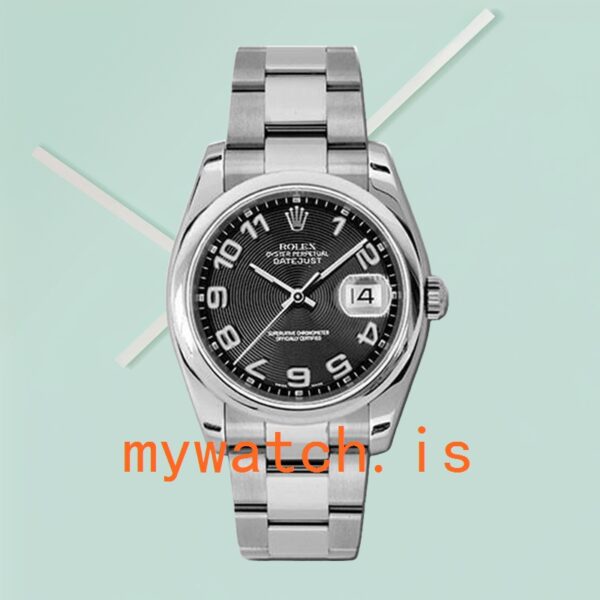 Rolex Datejust 116200BKCAO Men’s 36mm Black Concentric Dial - Image 3