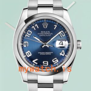 Rolex Datejust 116200BLCAO 36mm Men’s Blue Concentric Dial