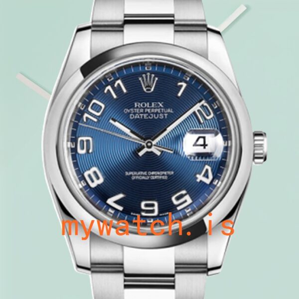 Rolex Datejust 116200BLCAO 36mm Men’s Blue Concentric Dial