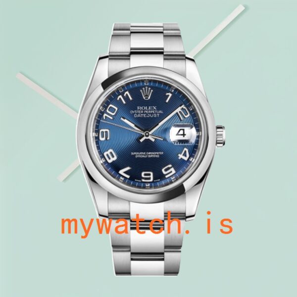 Rolex Datejust 116200BLCAO 36mm Men’s Blue Concentric Dial - Image 4