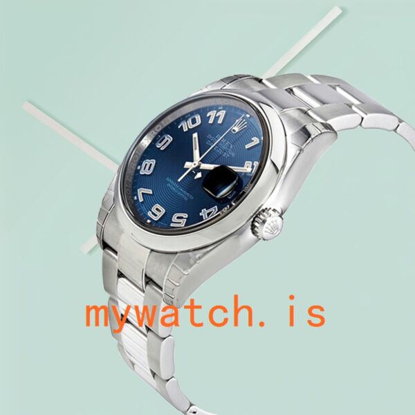 Rolex Datejust 116200BLCAO 36mm Men’s Blue Concentric Dial - Image 2