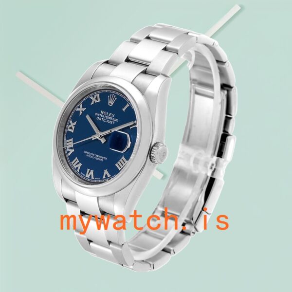 Rolex Datejust 36mm 116200BLRO Men’s Automatic Silver-tone - Image 4