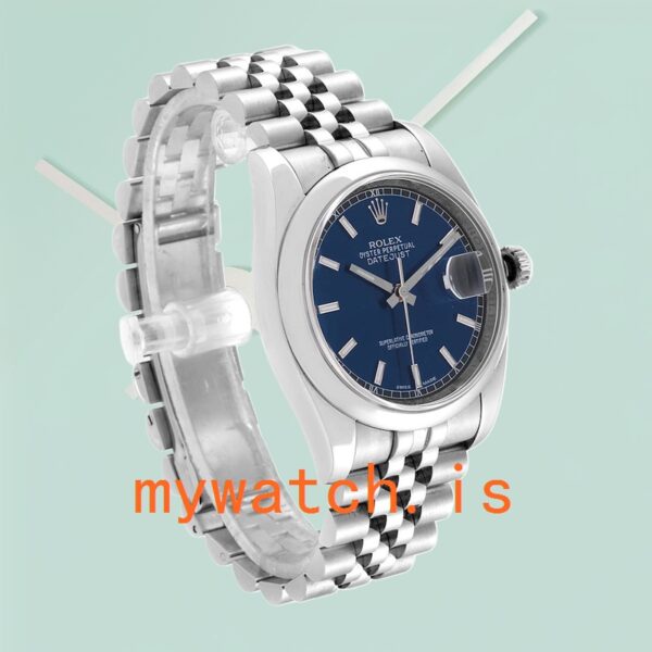 Rolex Datejust Men’s 36mm 116200BLSJ Stainless Steel - Image 4