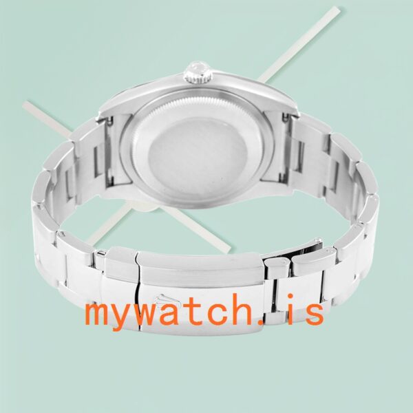 Rolex Datejust 36mm 116200BLSO Men’s Silver-tone Oyster Bracelet - Image 4