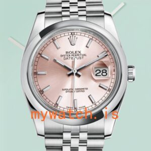 Rolex Datejust Men’s 116200PSJ 36mm Automatic Pink Dial