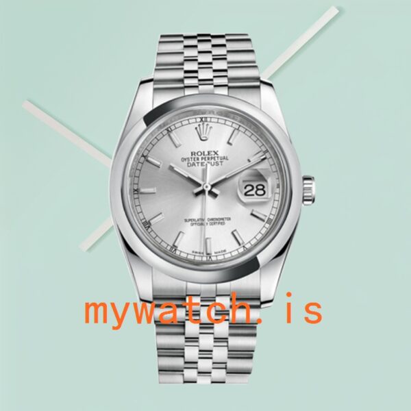 Rolex Datejust 36mm 116200SSJ Men’s Bracelet Silver Dial