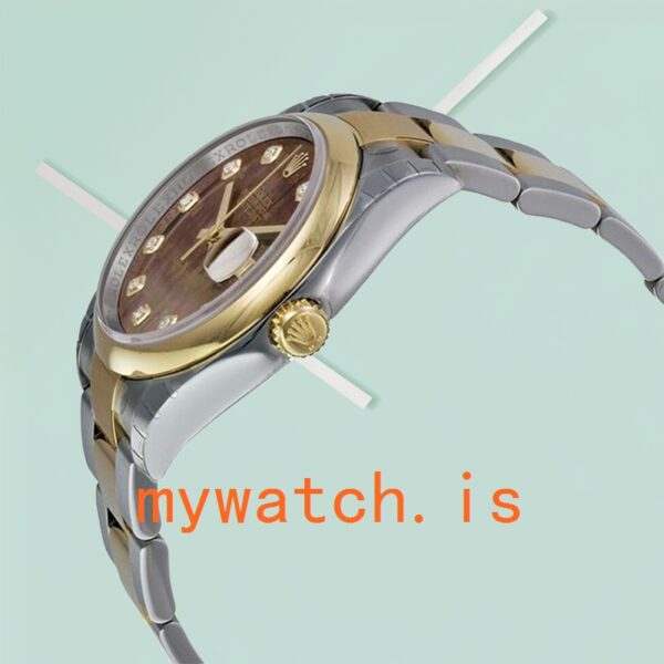 Rolex Datejust Men’s 116203BKMDO 36mm Automatic Oyster Bracelet - Image 2