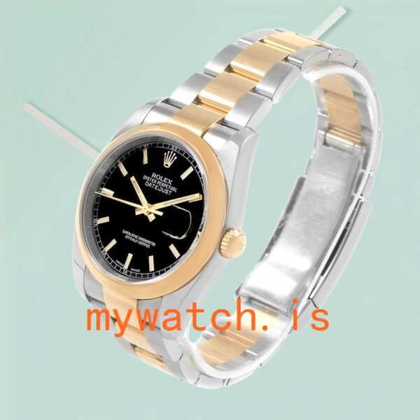 Rolex Datejust Men’s 36mm 116203BKSO Oyster Bracelet Automatic - Image 4
