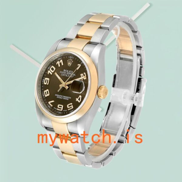 Rolex Datejust 36mm 116203BRAO Men’s Silver-tone - Image 4