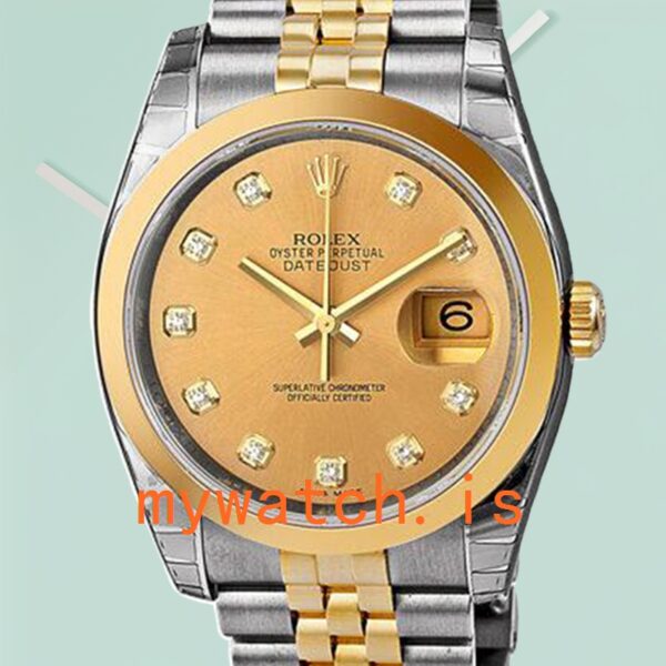 Rolex Datejust Men’s 116203CDJ 36mm Stainless Steel Automatic