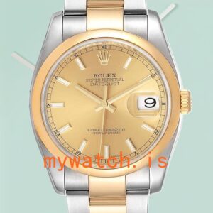 Rolex Datejust 116203-72203 Men’s 36mm Stainless Steel Oyster Bracelet