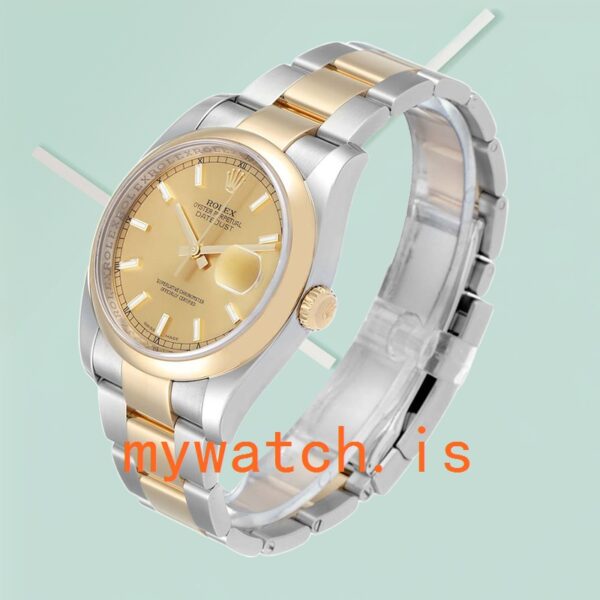 Rolex Datejust 116203-72203 Men’s 36mm Stainless Steel Oyster Bracelet - Image 4