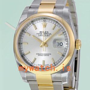 Rolex Datejust Men’s 116203SSO 36mm Stainless Steel Silver-tone