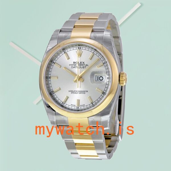 Rolex Datejust Men’s 116203SSO 36mm Stainless Steel Silver-tone - Image 2