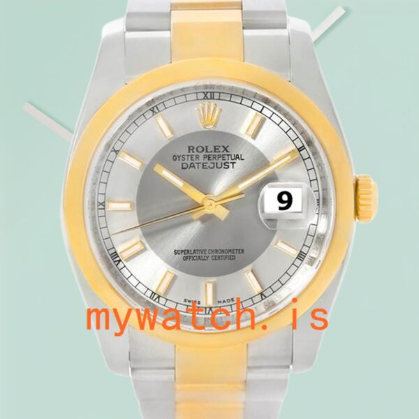 Rolex Datejust Men’s 116203STSO 36mm Silver-tone