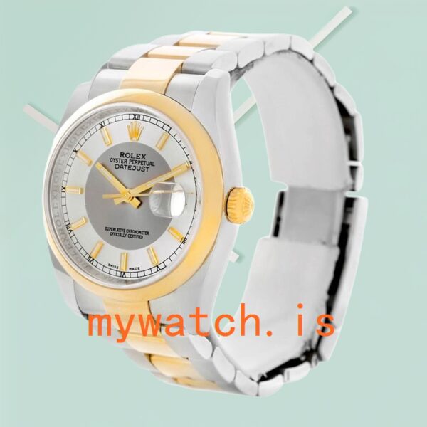 Rolex Datejust Men’s 116203STSO 36mm Silver-tone - Image 4