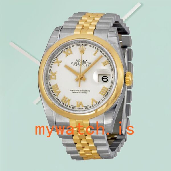 Rolex Datejust 116203-0144 Men’s 36mm Silver-tone - Image 2