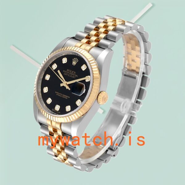 Rolex Datejust 116233BKDJ 36mm Men’s Stainless Steel - Image 4
