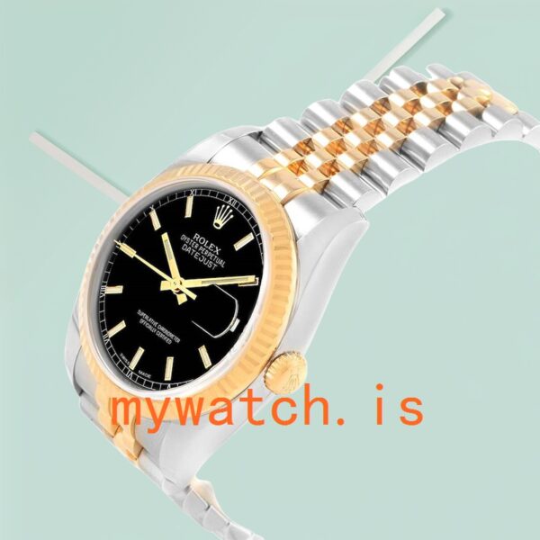 Rolex Datejust 36mm Men’s 116233BKSJ Bracelet - Image 4
