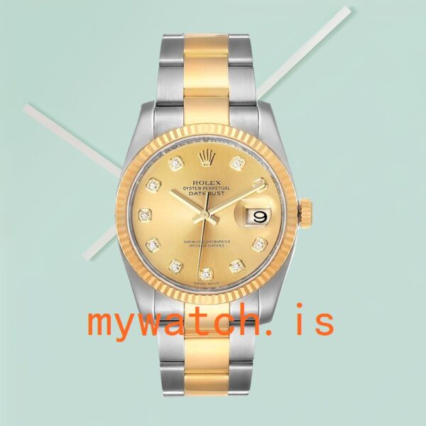 Rolex Datejust Men’s 116233CDO 36mm Silver-tone - Image 2