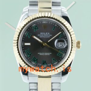 Rolex Datejust 116233GYRO Men’s 36mm Silver-tone