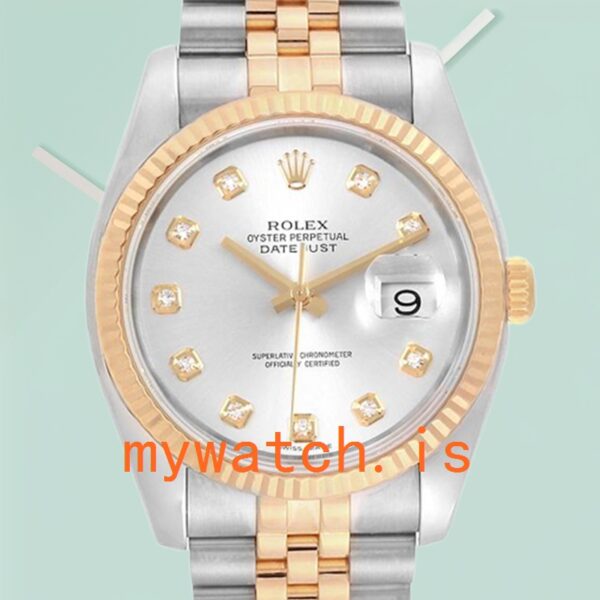 Rolex Datejust 36mm Men’s 116233SDJ Silver-tone Automatic