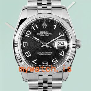 Rolex Datejust 36mm 116234BKCAJ Men’s Black Dial