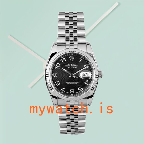 Rolex Datejust 36mm 116234BKCAJ Men’s Black Dial - Image 2