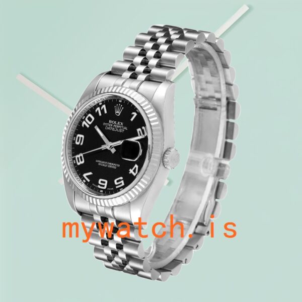 Rolex Datejust 36mm 116234BKCAJ Men’s Black Dial - Image 4
