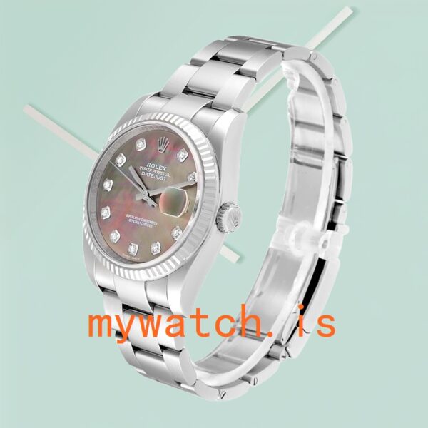 Rolex Datejust 36mm Men’s 116234BKMDO Mother of Pearl Dial - Image 4