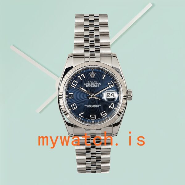 Rolex Datejust Men’s 116234BLCAJ 36mm Stainless Steel - Image 2