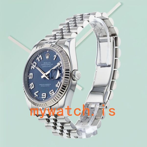 Rolex Datejust Men’s 116234BLCAJ 36mm Stainless Steel - Image 4