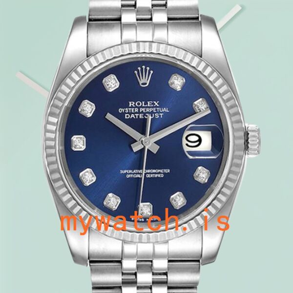 Rolex Datejust Men’s 36mm 116234BLDJ Automatic Jubilee Bracelet