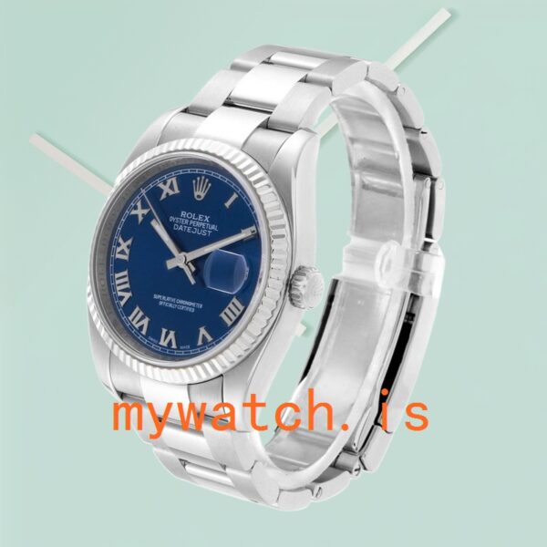 Rolex Datejust Men’s 36mm 116234BLRO Stainless Steel - Image 4