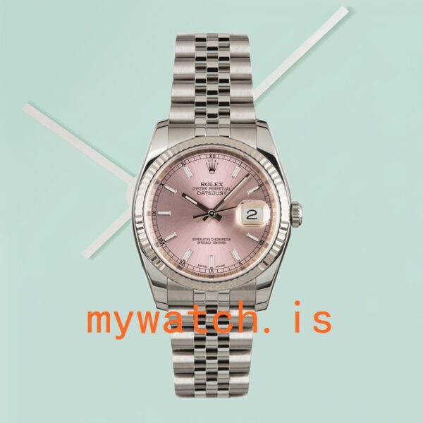 Rolex Datejust 116234PSJ 36mm Men’s Bracelet Automatic (Copy) - Image 4
