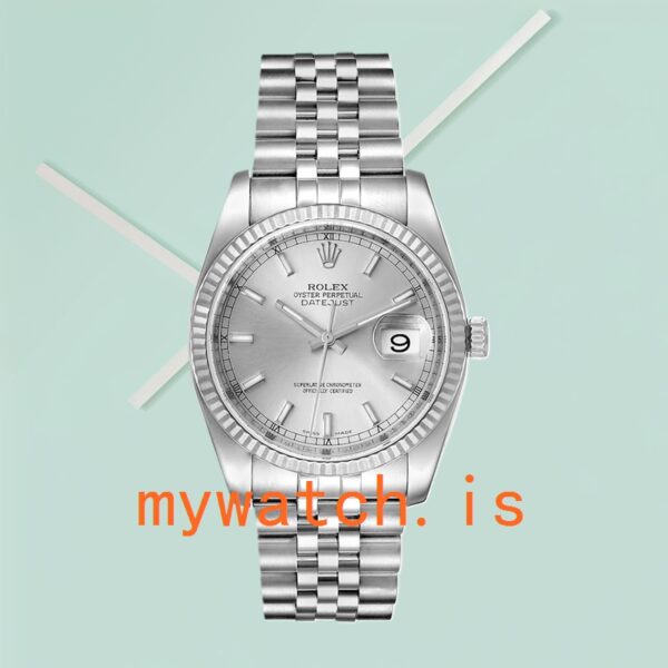 Rolex Datejust 116234SSJ Men’s 36mm Silver-tone Automatic - Image 2