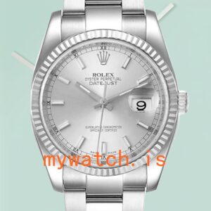 Rolex Datejust 116234SSO Men’s 36mm Automatic Silver Dial