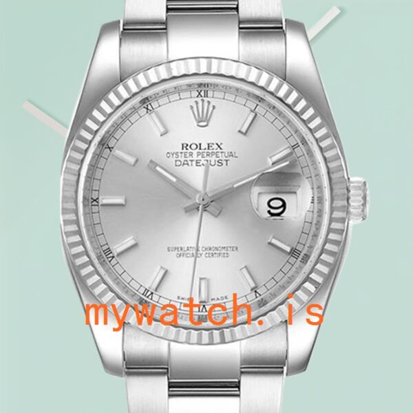 Rolex Datejust 116234SSO Men’s 36mm Automatic Silver Dial