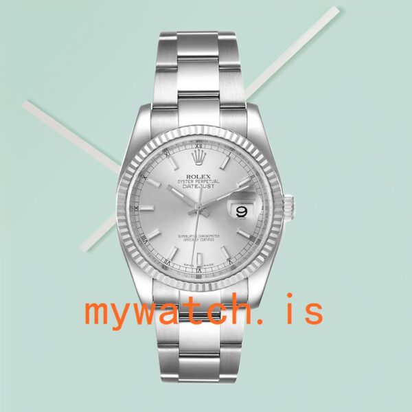 Rolex Datejust 116234SSO Men’s 36mm Automatic Silver Dial - Image 2